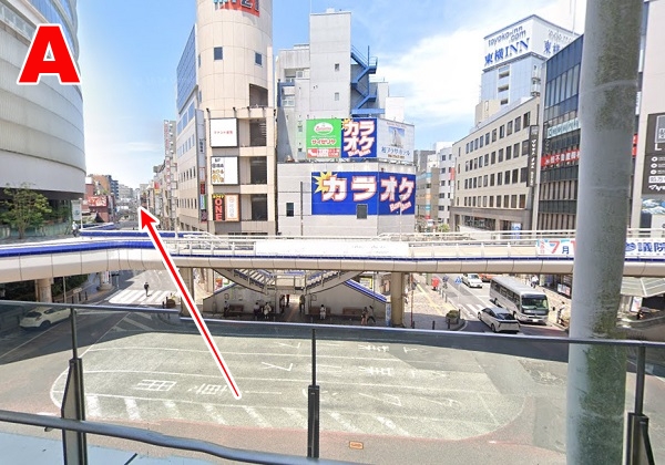 ABCクリニック美容外科・柏院の地図