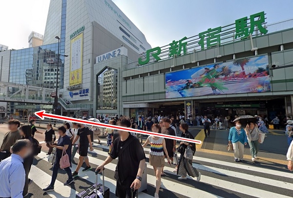 ABCクリニック美容外科・新宿院の地図
