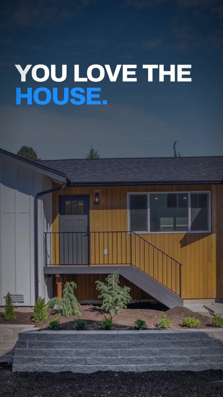 A built backyard home in Snohomish: You love the house. You love your rate.